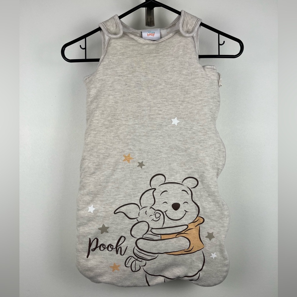 Disney Baby Winnie the Pooh Sleep Sack Grey/Cream 6-12M